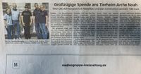Zeitungsartikel Kreiszeitung