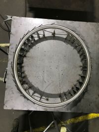 Oval-Rahmen