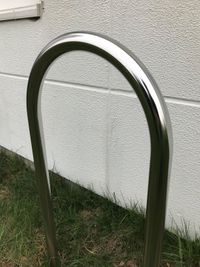 Electropolished bicycle leaning bar
